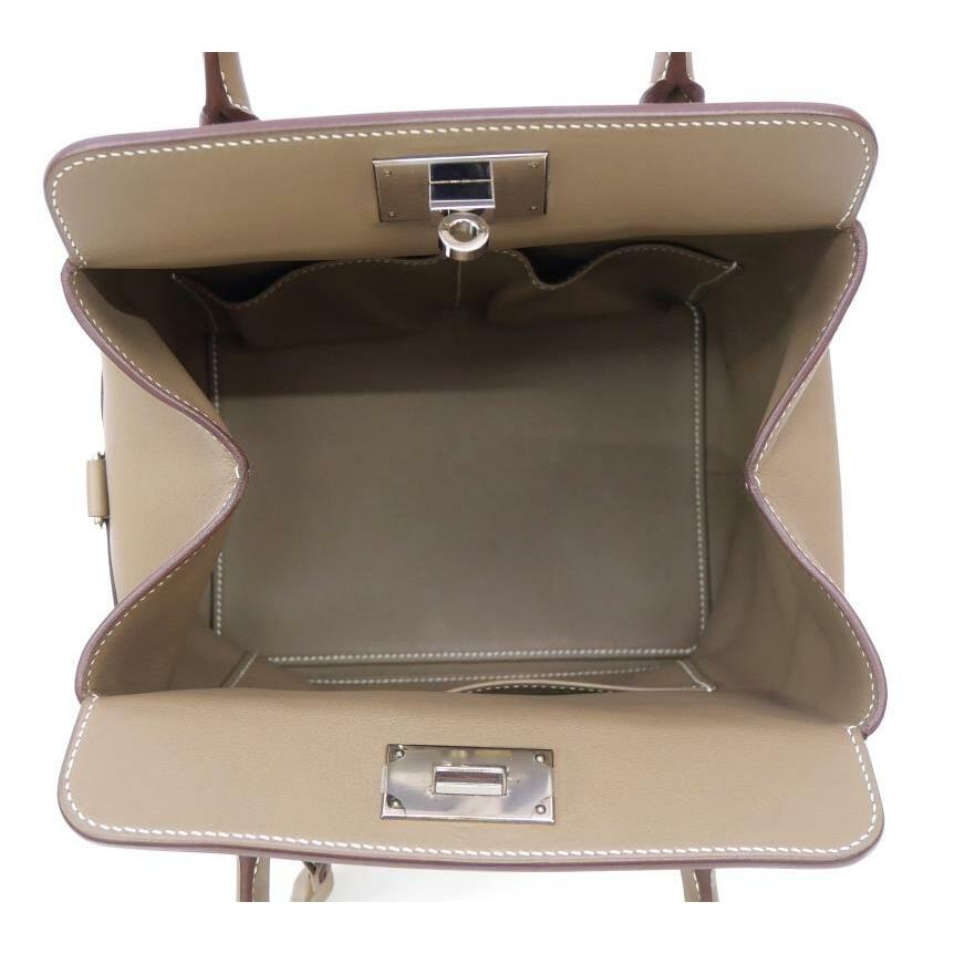 HERMES（エルメス） ツールボックス20 SV金具 T刻印 2WAY エトゥープ