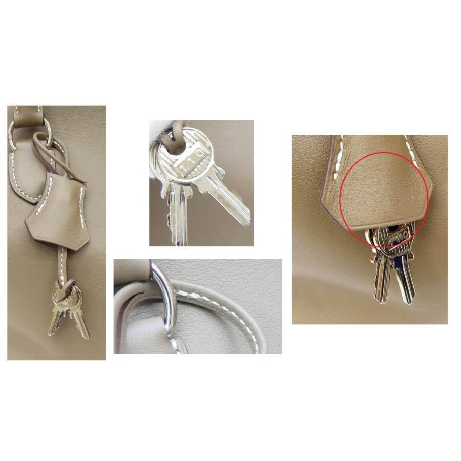 HERMES（エルメス） ツールボックス20 SV金具 T刻印 2WAY エトゥープ