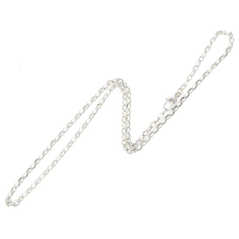 【美品】GUCCI グッチ　チェーンネックレス（SV 925）刻印あり　シルバー GUCCI（グッチ） チェーンネックレス /シルバー/SV925【中古】(69225