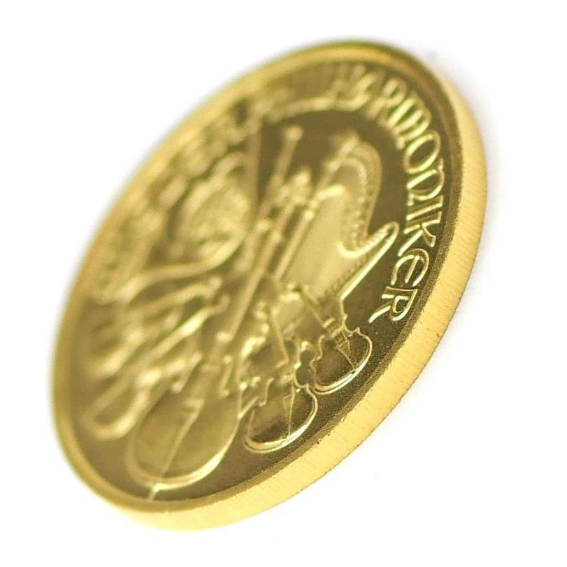 ウィーン金貨ハーモニー 1/10オンス 2010年 1/10oz 純金 K24 ゴールド
