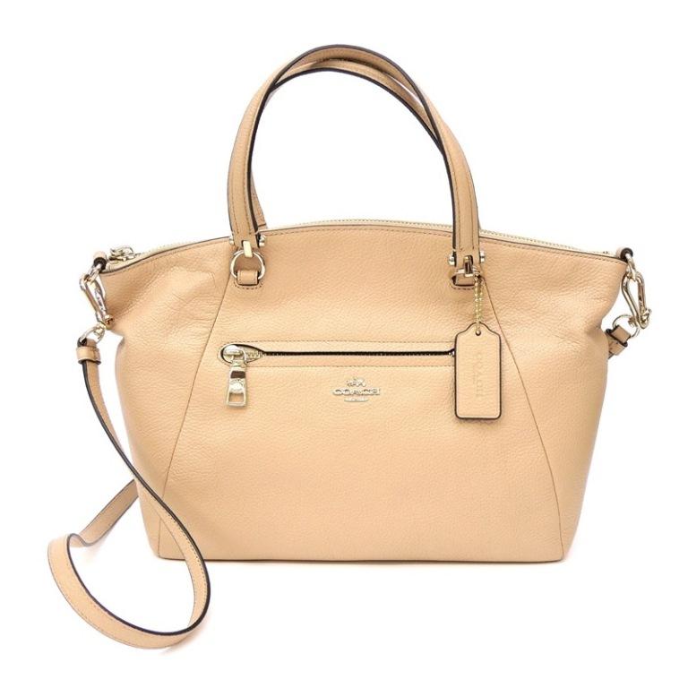 コーチ COACH 2WAYバッグ ハンドバッグ ショルダーバッグ 34340 ベージュ レザー 【中古】(69396) COACH（コーチ） COACH 2WAYバッグ ハンドバッグ ショルダーバッグ