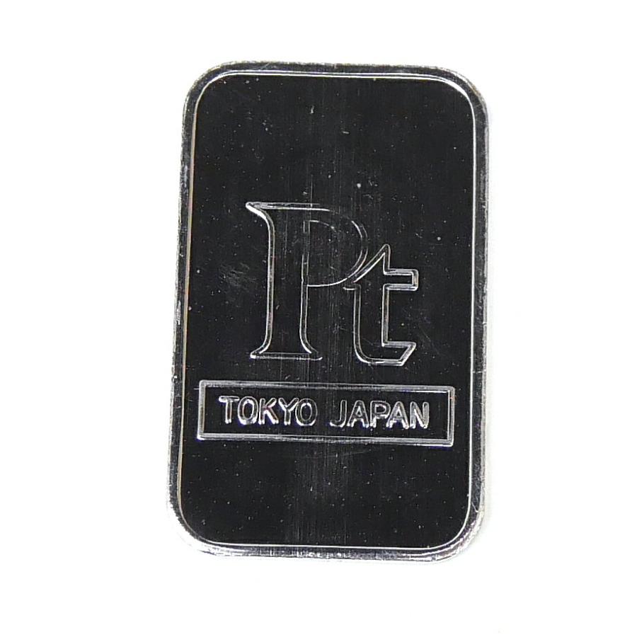 田中貴金属 純プラチナ インゴット プラチナバー ingot 10g 【中古