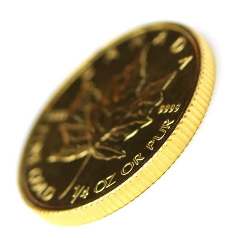 メイプルリーフ金貨 1/4oz メープルリーフ金貨 1/4オンス 1996年