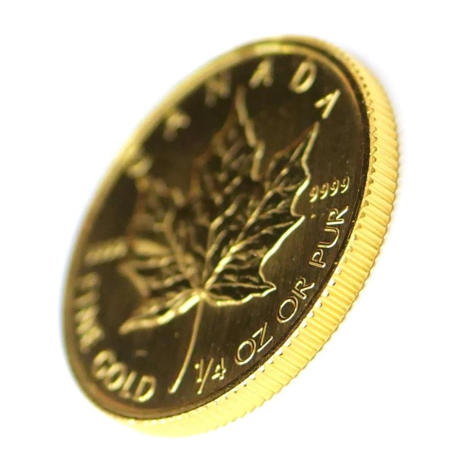メイプルリーフ金貨 1/4oz メープルリーフ金貨 1/4オンス 1991年
