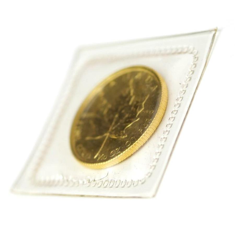 メイプルリーフ金貨 1/10oz 1986年 メープルリーフ金貨 1/10オンス