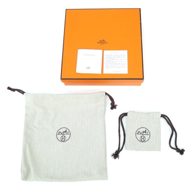 エルメス HERMES ベルト＆バックルセット ニットベルト スプリント ベルトバックルH カーキ×ブラック(69461)の画像