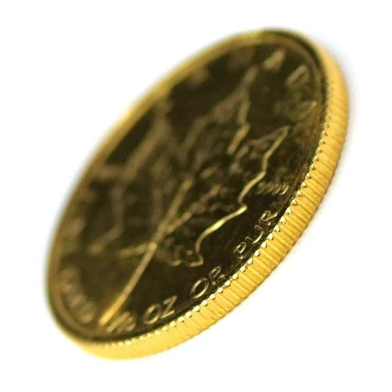 メイプルリーフ金貨 1/10oz 1987年 メープルリーフ金貨 1/10オンス