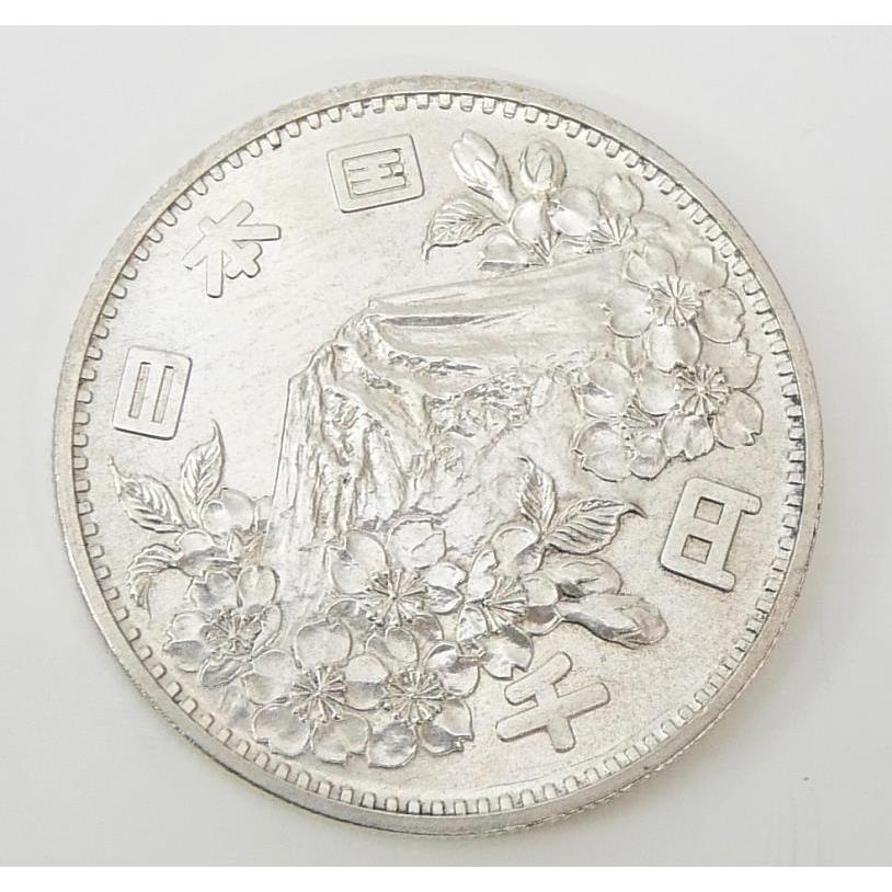 昭和39年 東京オリンピック 1000円銀貨プラスチックケース入り TOKYO