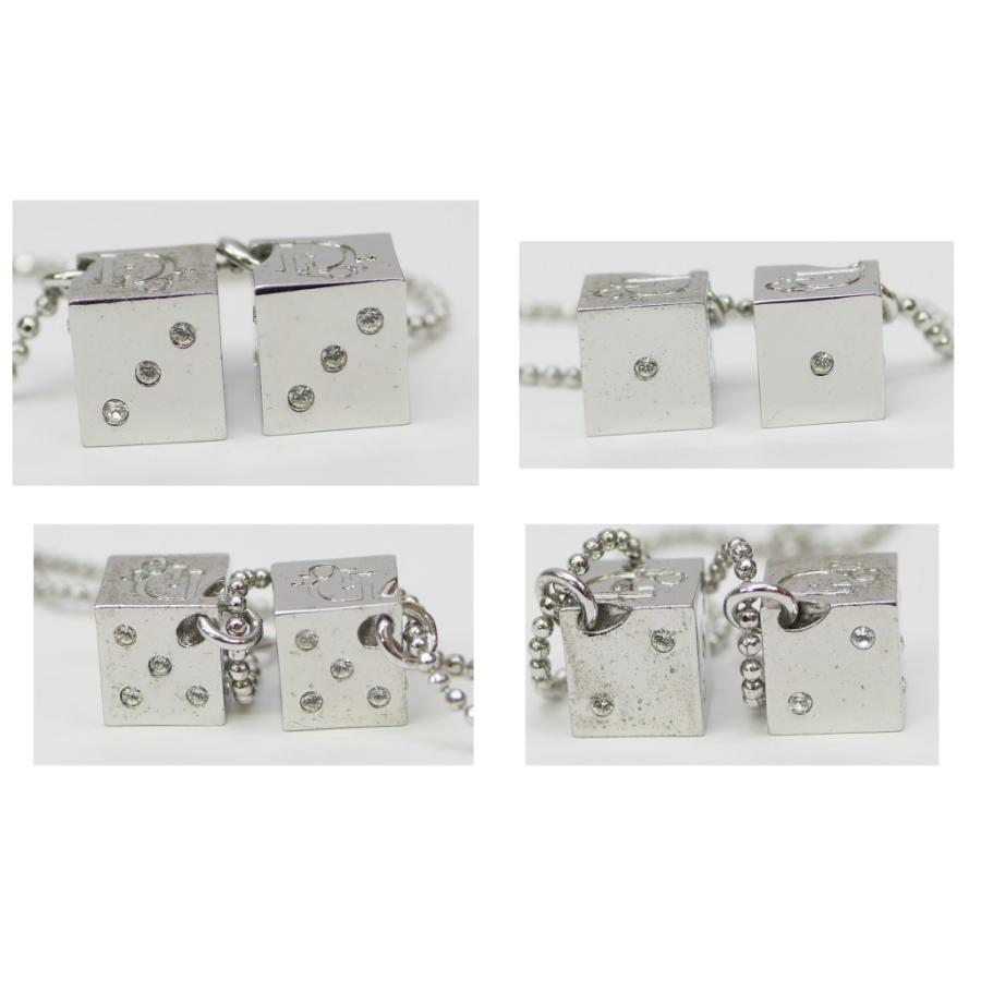 美品✨Diorダイス型チャーム　 ラインストーン　グロスパレット Christian Dior（クリスチャン・ディオール） C・ディオール