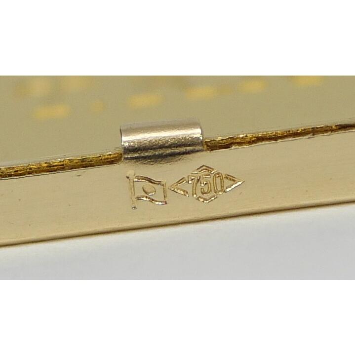 田中貴金属 純金インゴット 10g ペンダントトップ チャーム 18金枠