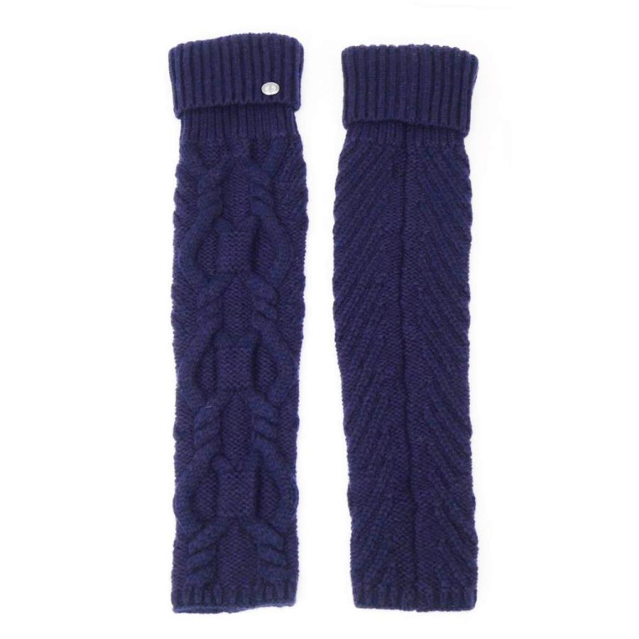 CHANEL（シャネル） レッグウォーマー ニット ネイビー ウール
