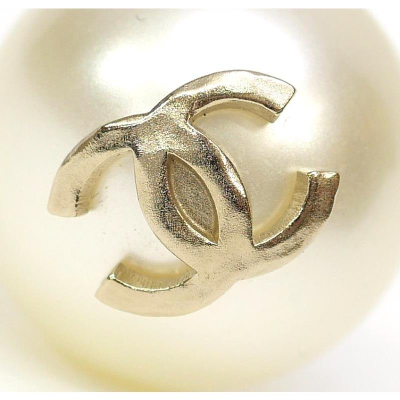 CHANEL（シャネル） ピアス フェイクパール ココマーク【中古】(69650