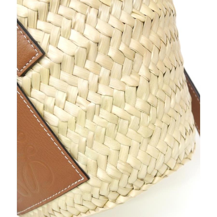 LOEWE かごバッグ バスケットバッグ　スモール　ナチュラル/タン　値下げ不可 LOEWE（ロエベ） バスケットバッグ スモール かごバッグ ナチュラル