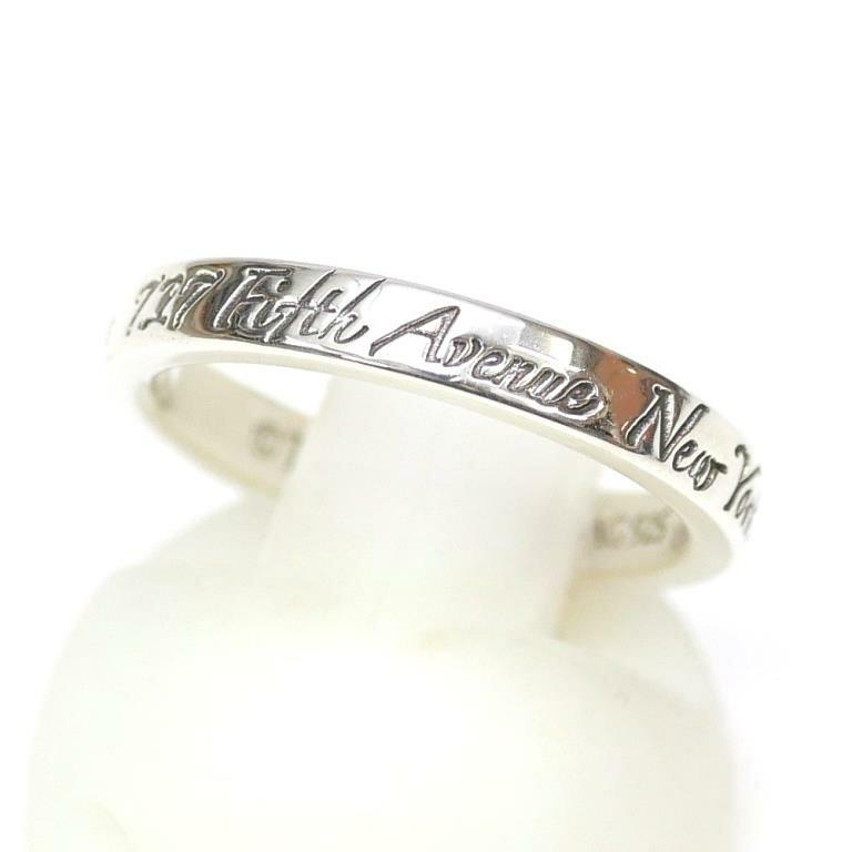 TIFFANY&Co.（ティファニー） 指輪 ナロー リング ノーツ ＃7.5