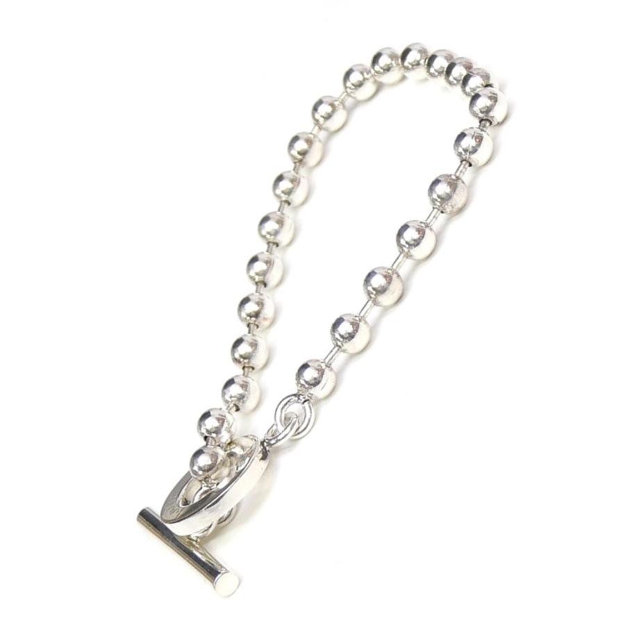 グッチ SV925 ボールチェーン シルバー ブレスレット レディース メンズ GUCCI（グッチ） ボールチェーンブレスレット /シルバー/SV925【中古