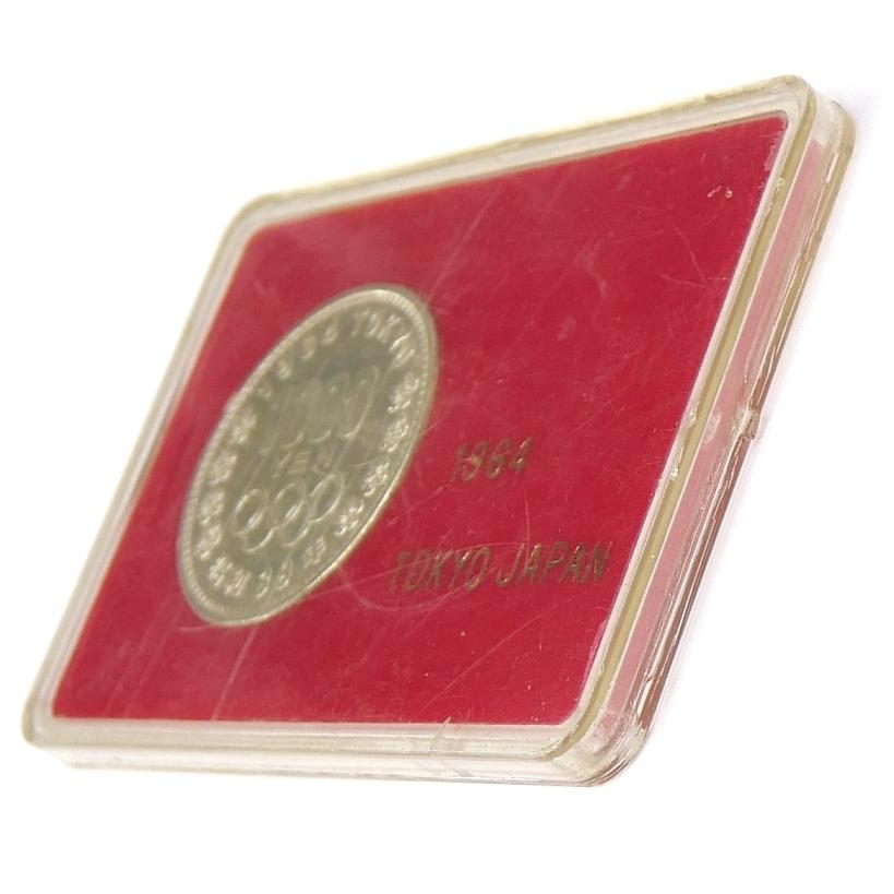 昭和39年 東京オリンピック 1000円銀貨 プラスチックケース入り TOKYO