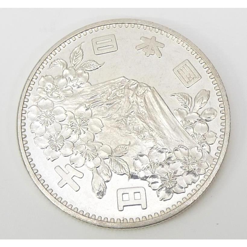 昭和39年 東京オリンピック 1000円銀貨 プラスチックケース入り TOKYO