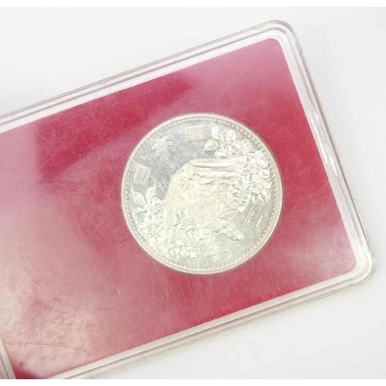 昭和39年 東京オリンピック 1000円銀貨 プラスチックケース入り TOKYO