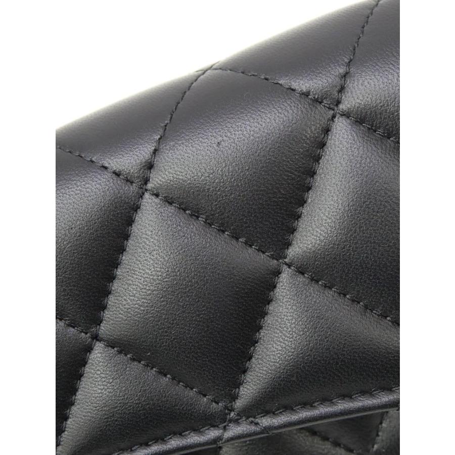 CHANEL（シャネル） 長財布 クラシックロング 黒 ラムスキン(69686