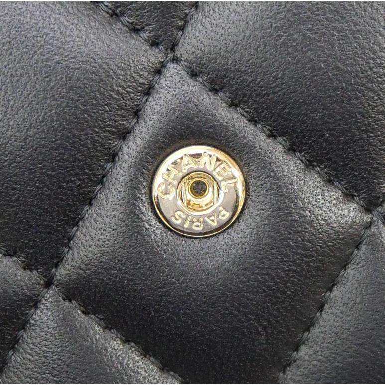 CHANEL（シャネル） 長財布 クラシックロング 黒 ラムスキン(69686