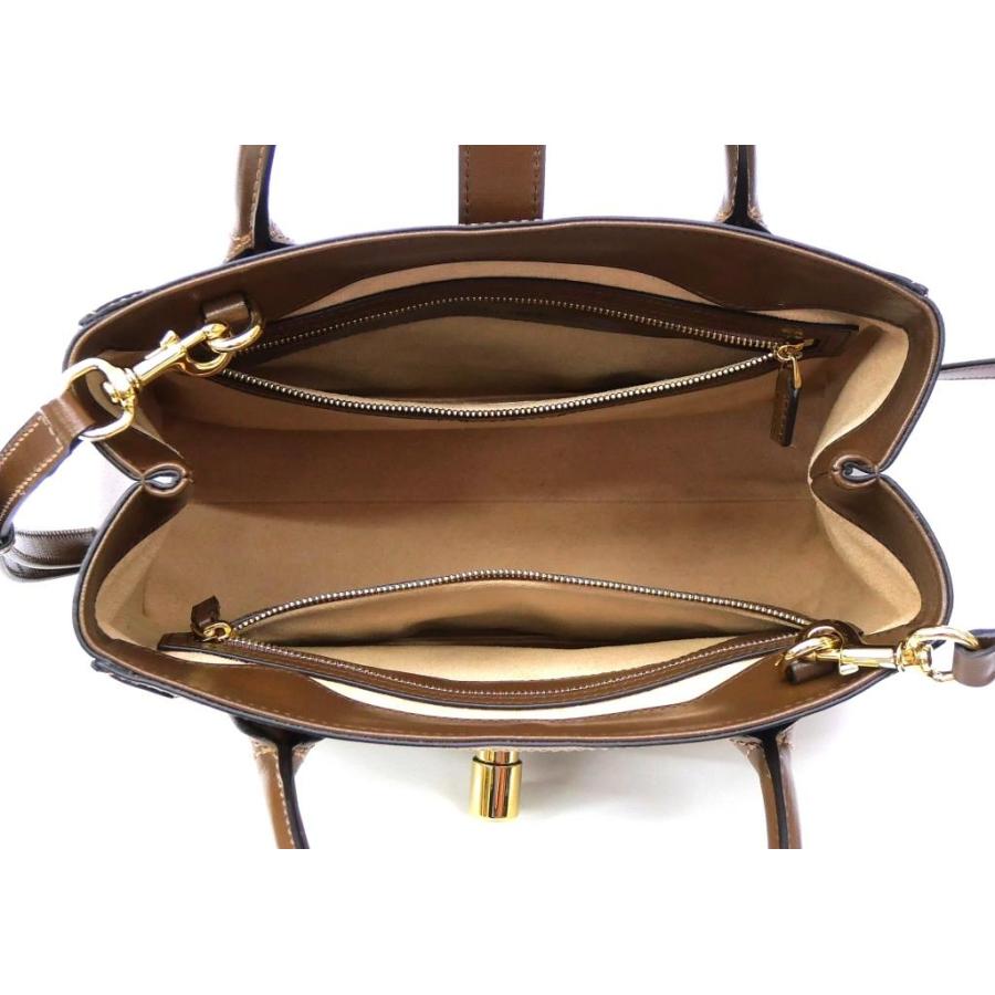 【美品】グッチ　ハンドバッグ　2WAY　GGスプリーム　シェリーライン　ブラウン GUCCI（グッチ） ミディアムトートバッグ ジャッキー GGスプリーム