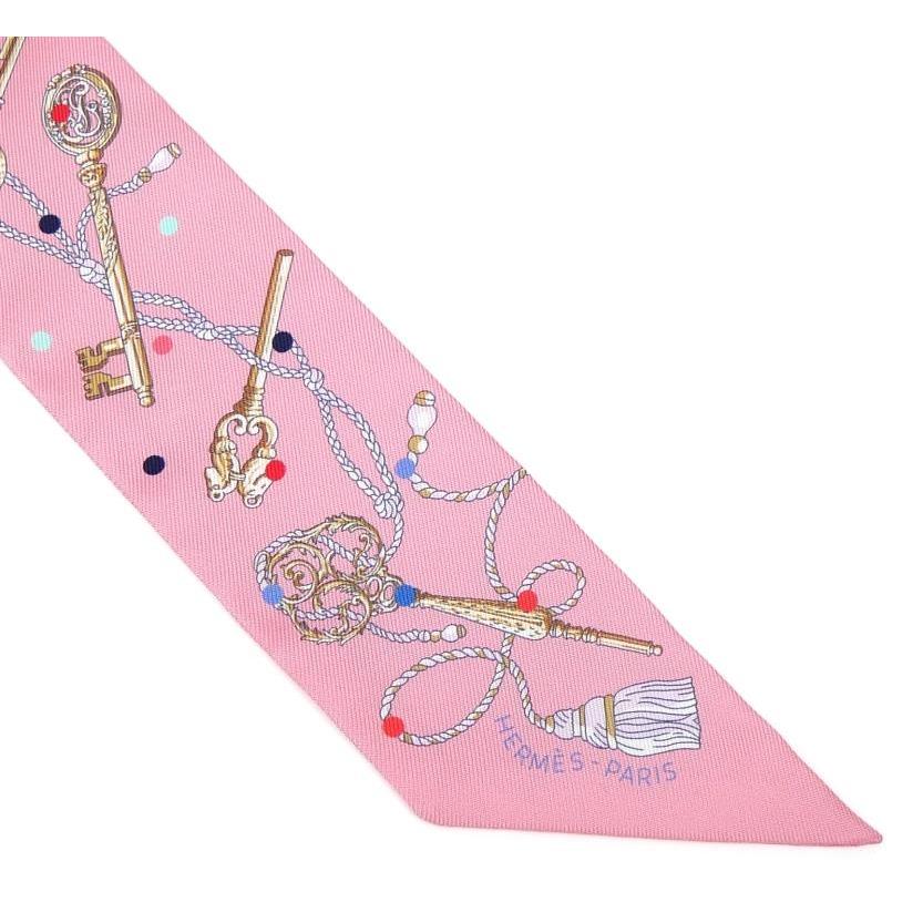 HERMES（エルメス） スカーフ ツイリー Les Cles a Pois レ クレア