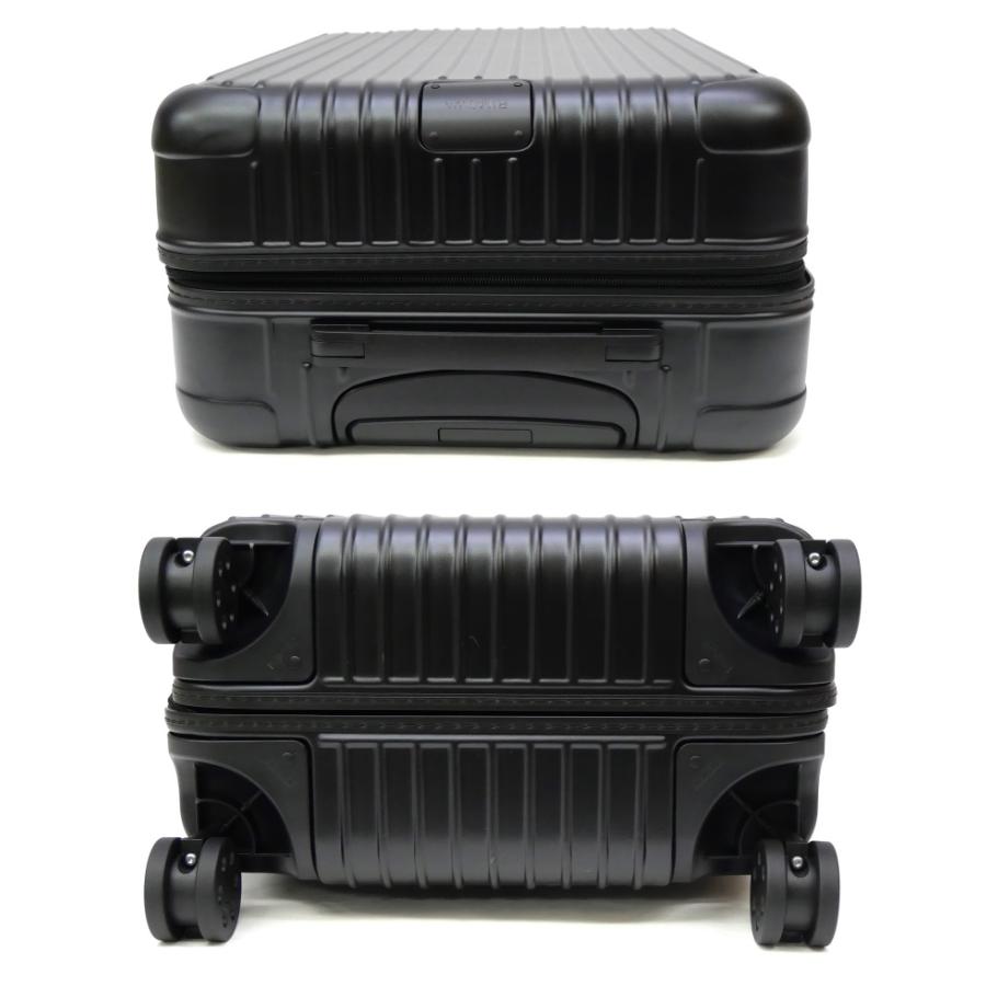 【美品】RIMOWA BORERO キャリーケース マットブラック2輪 RIMOWA（リモワ） 送料無料 ボレロ ビジネス マルチホイール マット