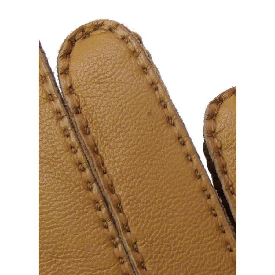 HERMES（エルメス） 手袋 セリエ レザーグローブ フォーヴ ラム(69852