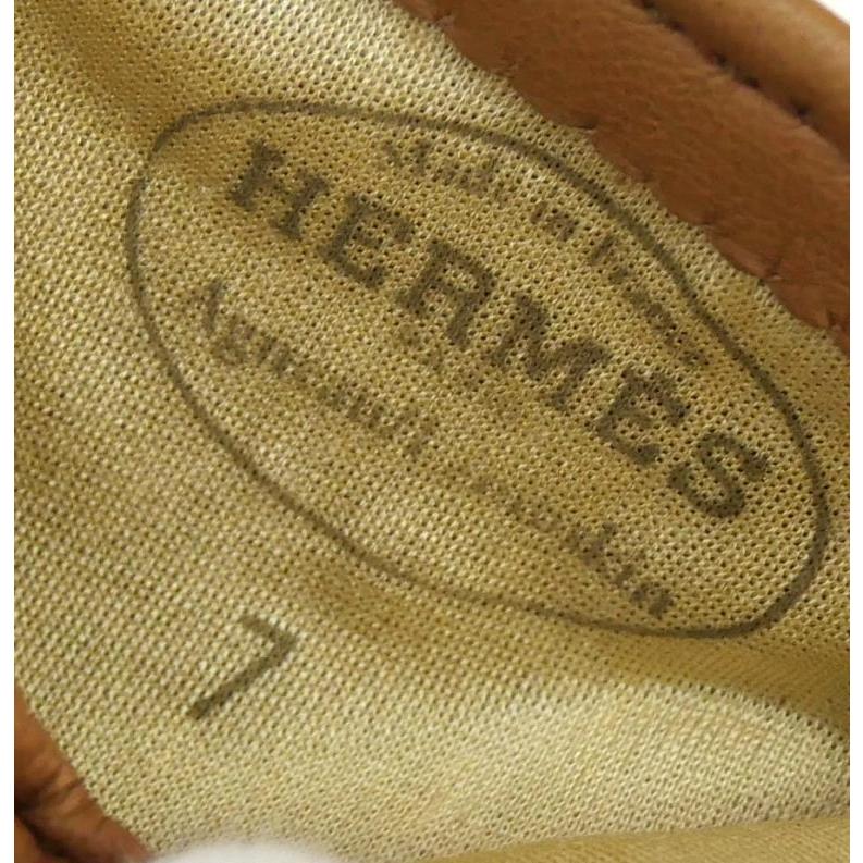 HERMES（エルメス） 手袋 セリエ レザーグローブ フォーヴ ラム(69852