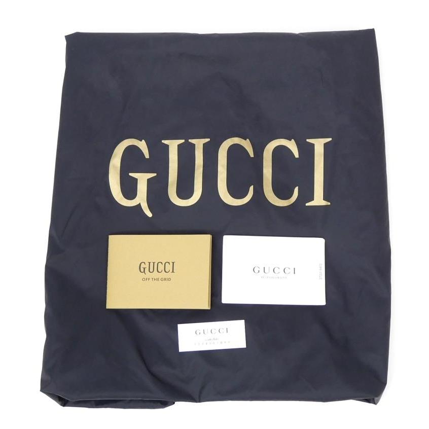 GUCCI（グッチ） オフザグリッド バックパック リュック ロゴ 黒 GG