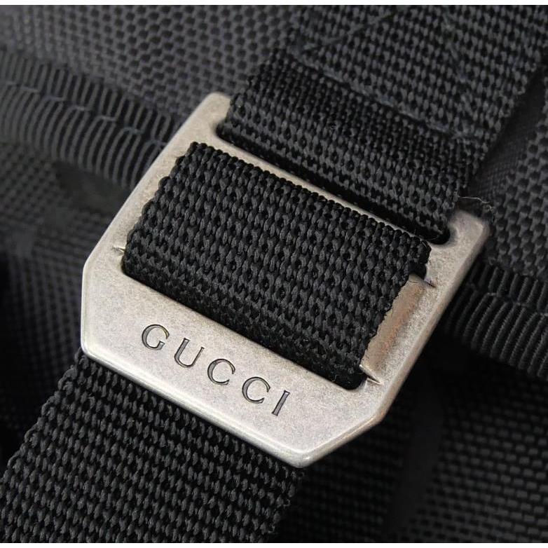 GUCCI（グッチ） オフザグリッド バックパック リュック ロゴ 黒 GG