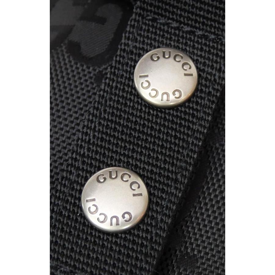 GUCCI（グッチ） オフザグリッド バックパック リュック ロゴ 黒 GG