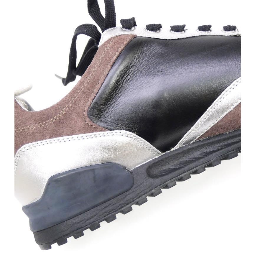 DOLCE&GABBANA（ドルチェ & ガッバーナ） スニーカー ロゴ 黒×茶