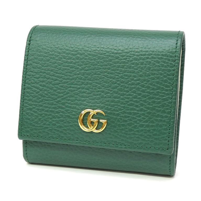 GUCCI（グッチ） 三つ折り財布 ダブルG ミディアム ウォレット