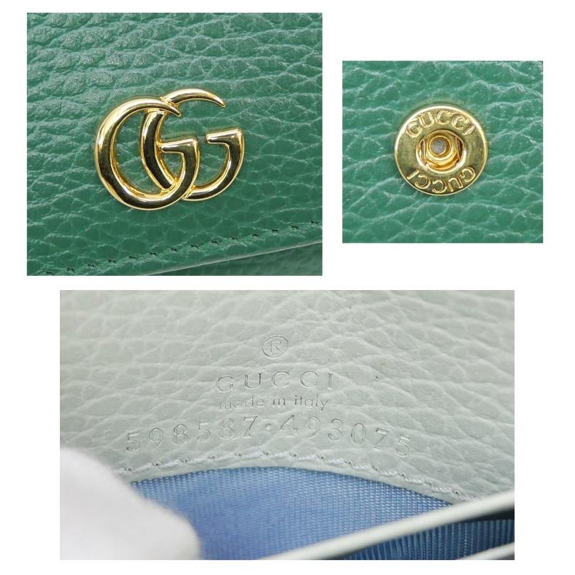GUCCI（グッチ） 三つ折り財布 ダブルG ミディアム ウォレット