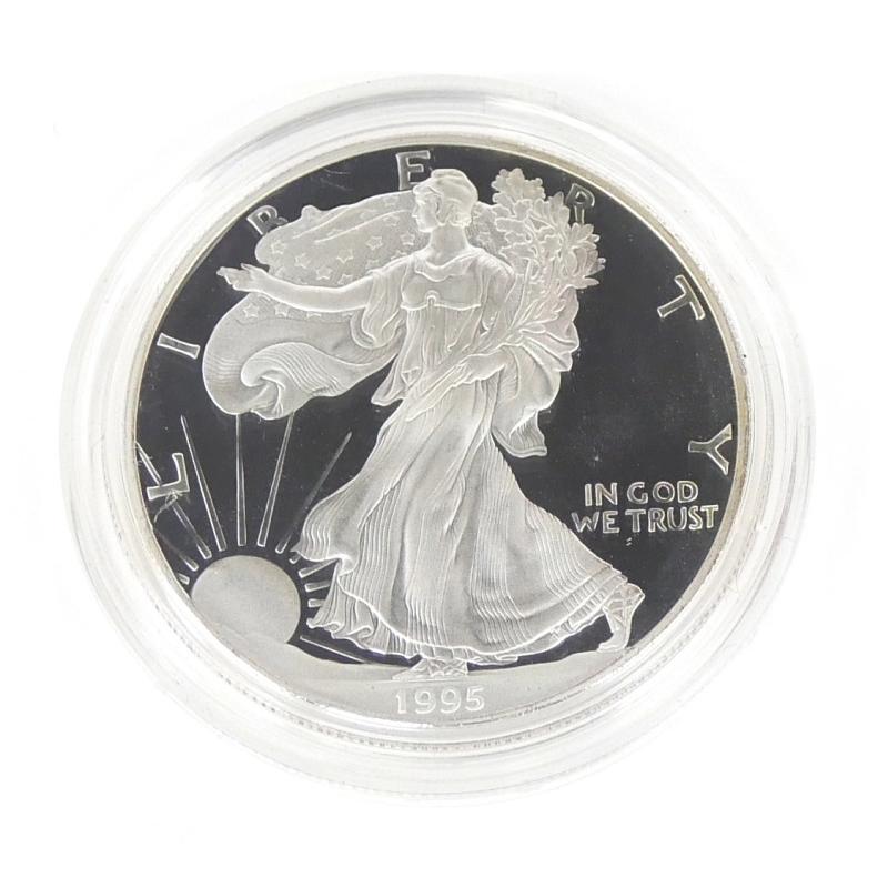 アメリカ イーグル銀貨 1オンス 1995年(69948) : 堀田商事質店 Yahoo