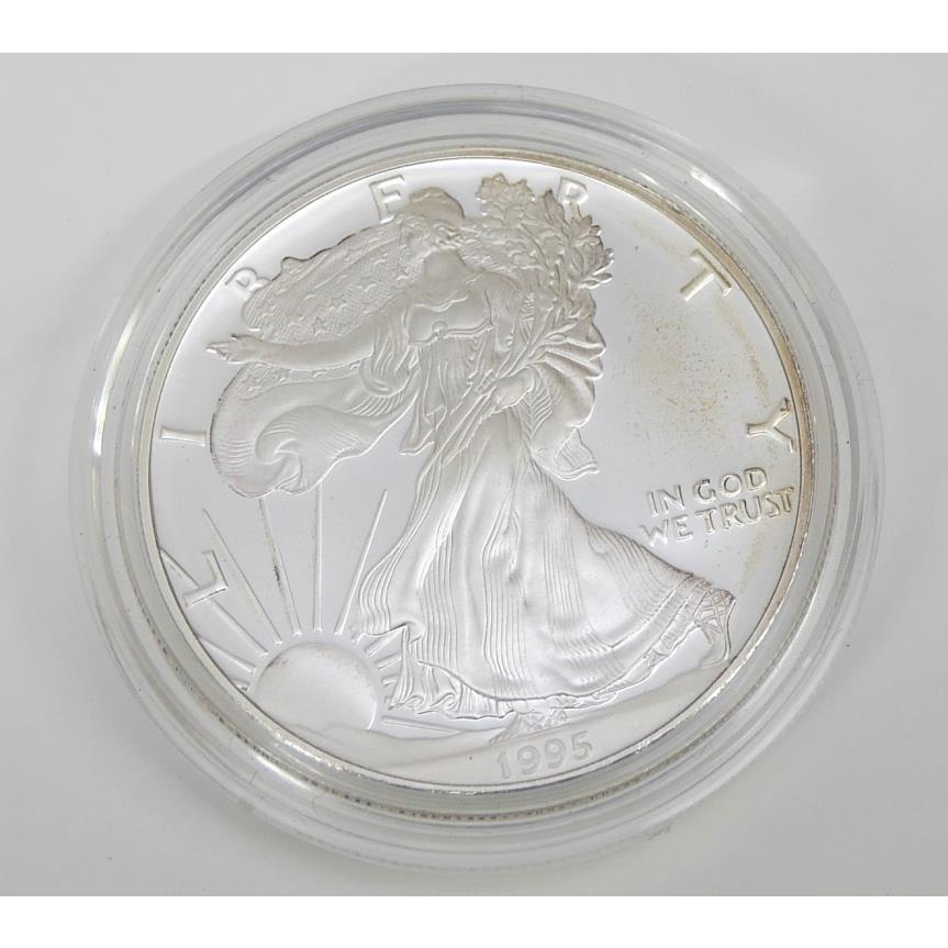 アメリカ イーグル銀貨 1オンス 1995年(69948) : 堀田商事質店 Yahoo