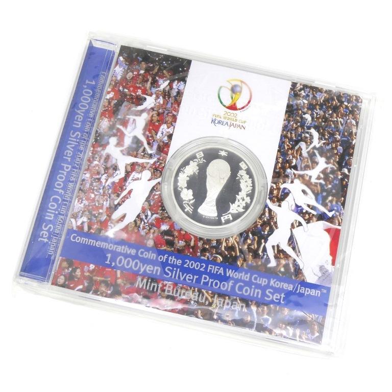 2002 FIFAワールドカップ記念 1,000円銀貨幣プルーフ貨幣セット 2002年FIFAワールドカップ記念1000円銀貨幣プルーフ貨幣セット(69950