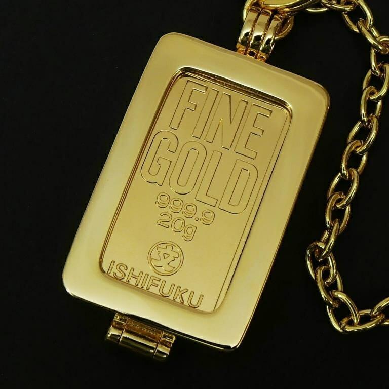 新品】石福金属興業 純金インゴット 20g 選べるキーチェーン