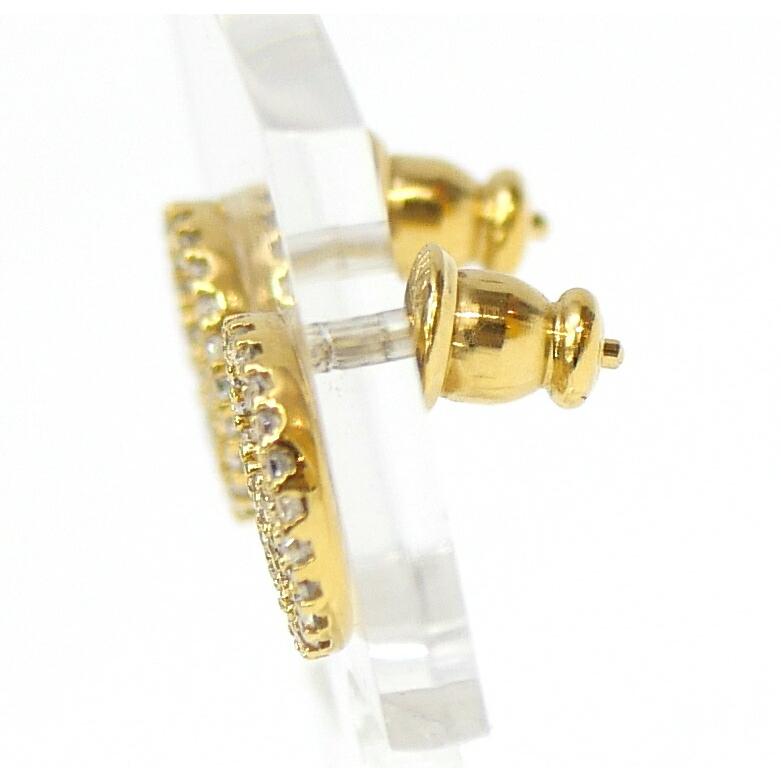 FENDI（フェンディ） エフ イズ ピアス ゴールド 【中古】(70023