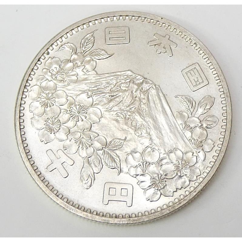 昭和39年 東京オリンピック 1000円銀貨 プラスチックケース入り TOKYO