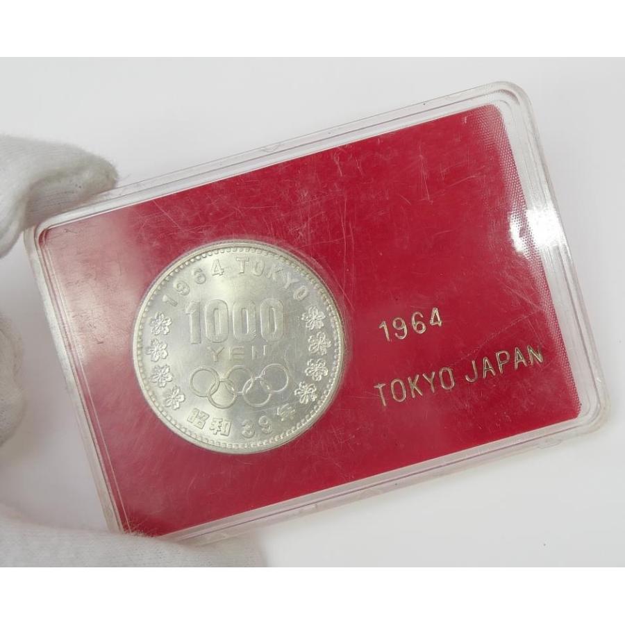 ❤️激レア　1964年 東京オリンピック記念 銀メダル 925/1000 ケース付 Yahoo!オークション - 「東京オリンピック 1000円 ケース」記念硬貨