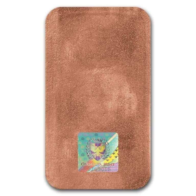 新品】ゲルマニアミント GERMANIA MINT 純銅インゴット キャストバー