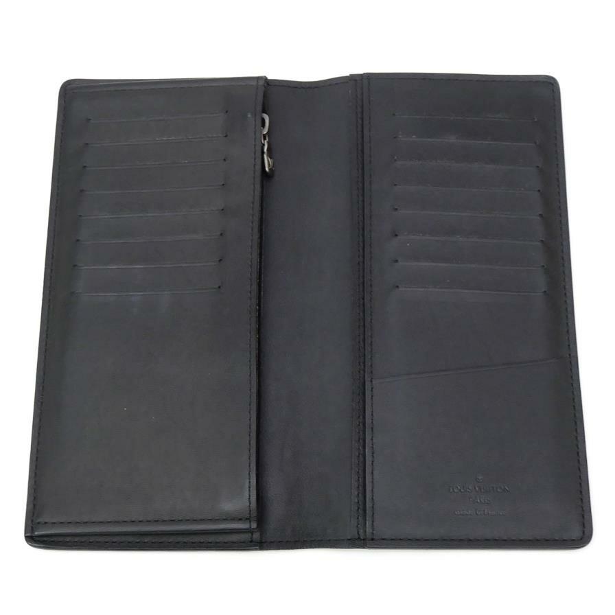 新年セール！ルイヴィトンポルトフォイユ 長財布 ダミエアンフィニ オニキスN63010 ルイ ヴィトン ダミエアンフィニ ポルトフォイユ ブラザ オニキス
