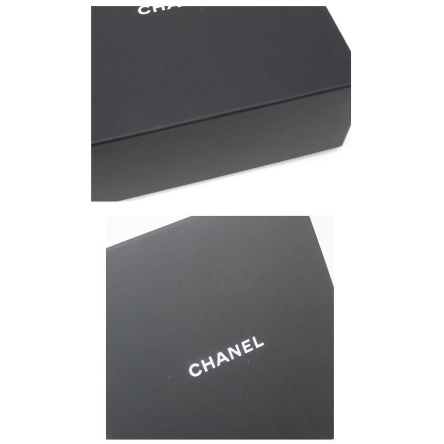 シャネル CHANEL チェーンウォレット ショルダーバッグ マトラッセ A1649 黒 キャビアスキン 【中古】(70122)_17