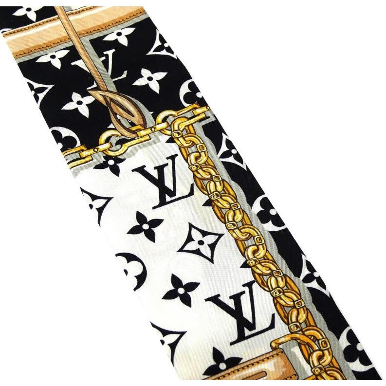 ルイヴィトン　バンドー　モノグラム　コンフィデンシャル　LVロゴ　リボンスカーフ LOUIS VUITTON（ルイ・ヴィトン） バンドー・モノグラム コンフィ