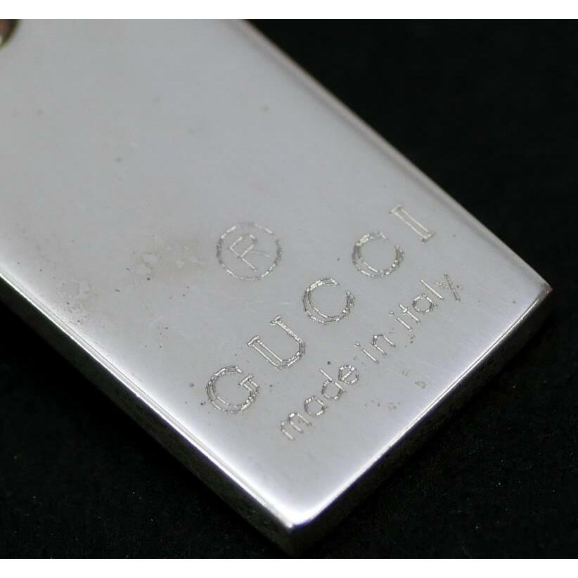 GUCCI（グッチ） ボールチェーン プレート ブレスレット /シルバー