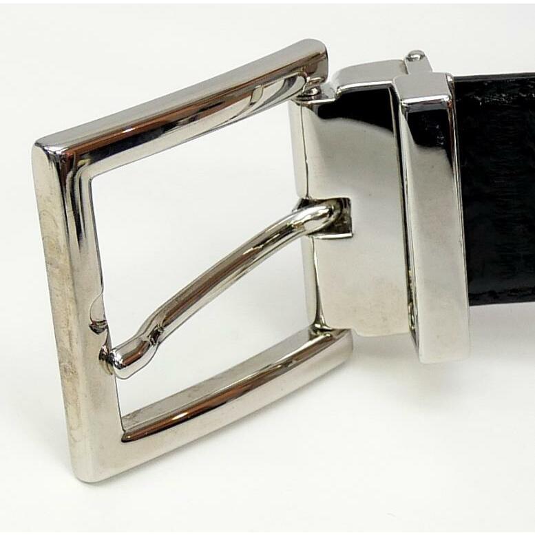 DOLCE&GABBANA（ドルチェ & ガッバーナ） レザーベルト 90cm 黒 【中古