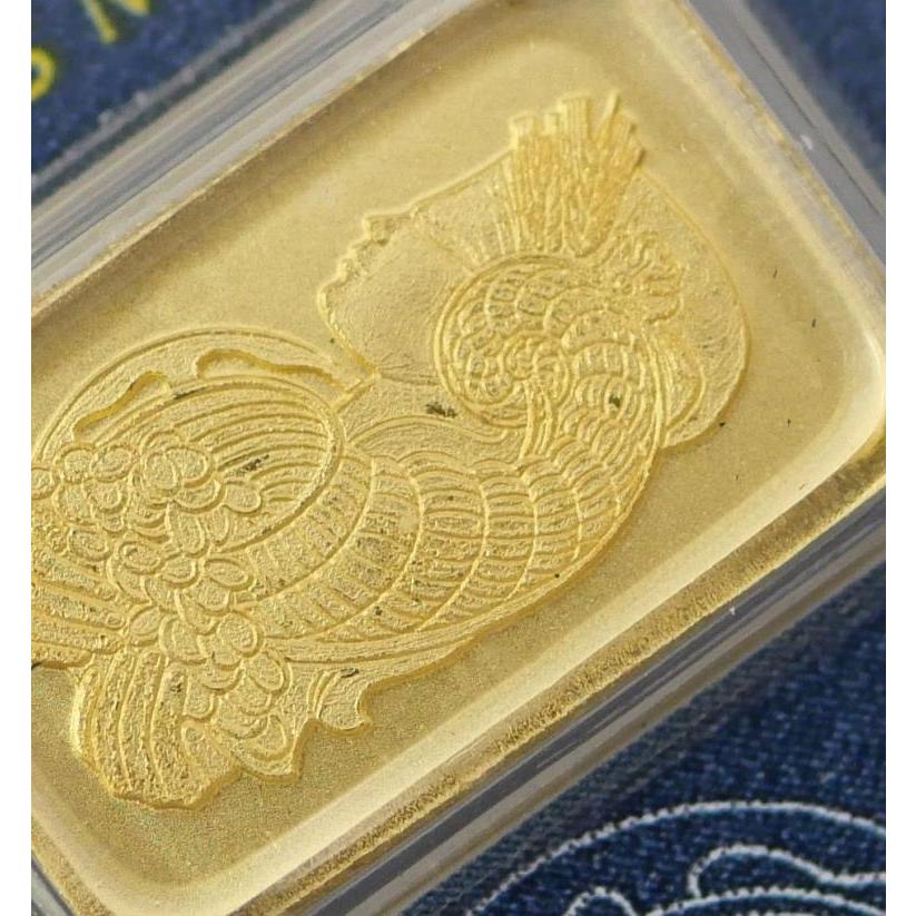 パンプ PAMP 純金インゴット ゴールドバー 1g(70307) : 堀田商事質店