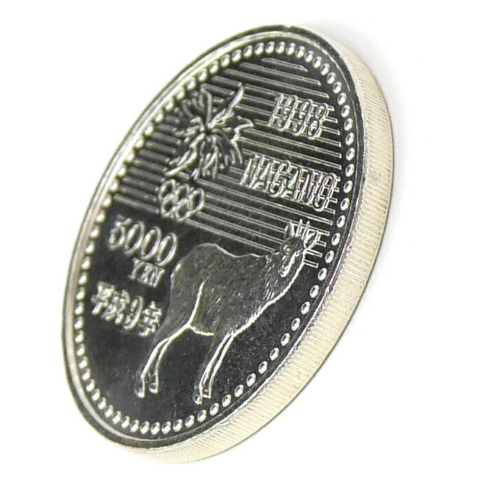 ◎長野オリンピック アイスホッケーパック/ メダル（非売品） H9 長野オリンピック 記念硬貨 5千円銀貨 アイスホッケー 記念貨幣